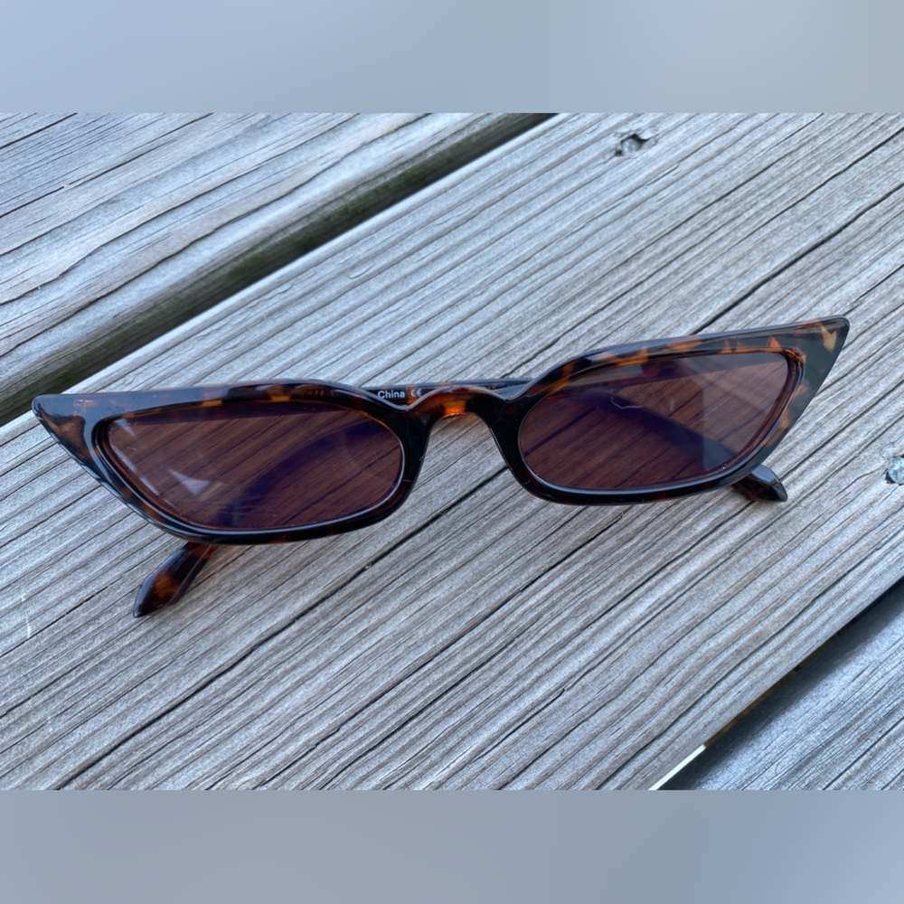 Fashion Nova Printed brown sunglasses